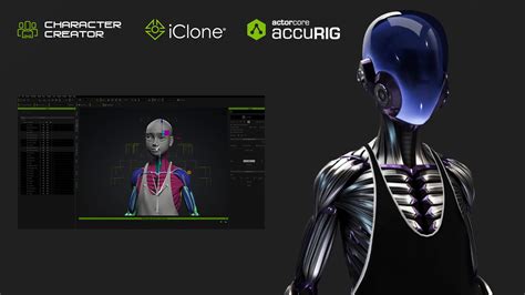 How to Auto Rig Cyborgs with Character Creator AccuRIG – Part 2